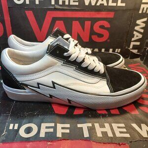 Vans Men's 11.5 Old Skool Bolt Two-Tone Black/White VN0009Q5BMW